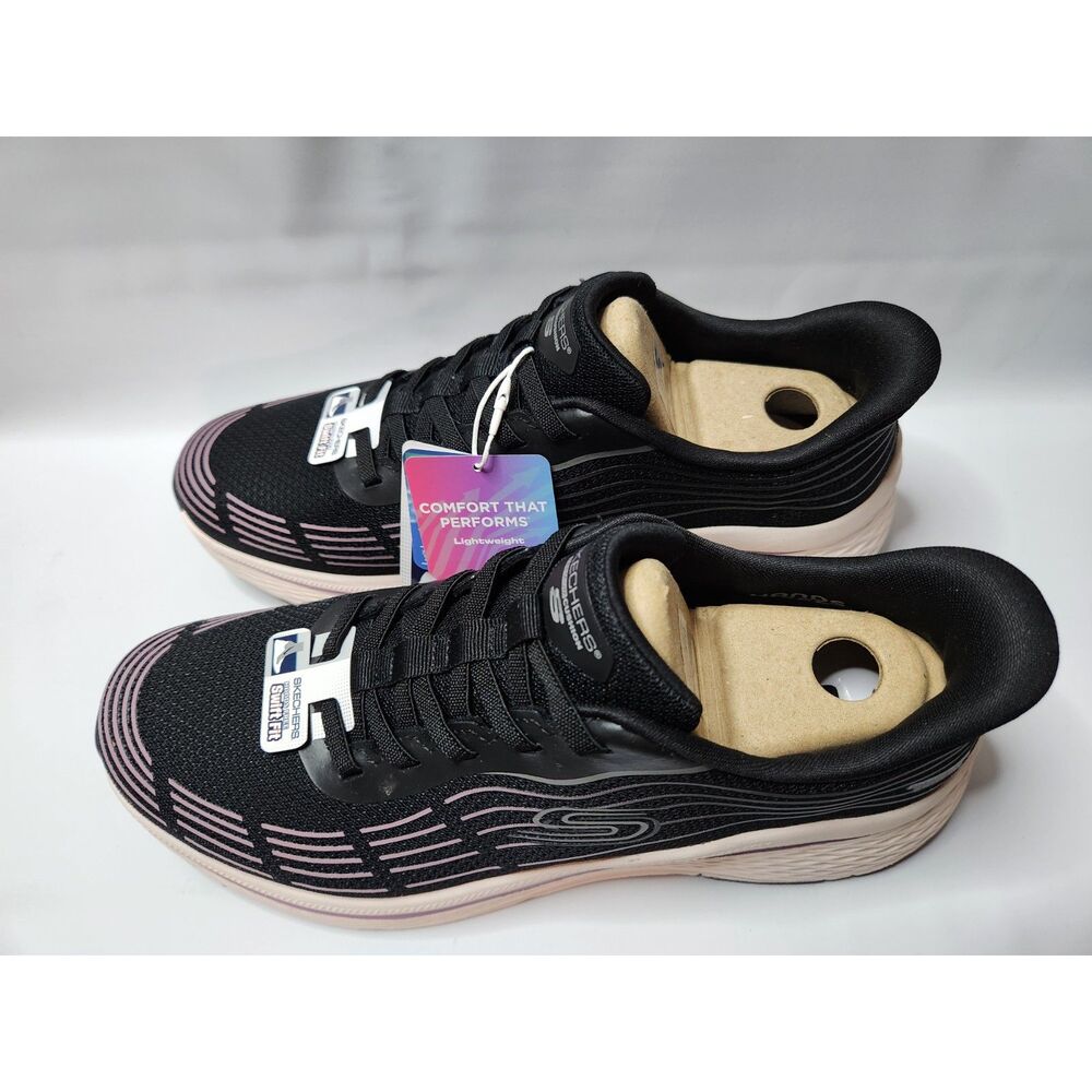SKECHERS Swift‑Fit Hands Free Sneakers Women's 10 Black Purple - Picture 7 of 12